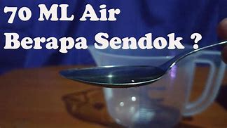 50 Ml Cuka Berapa Sendok Makan