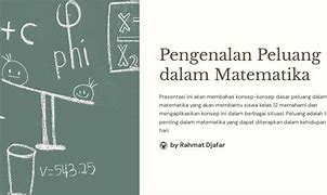 Peluang Adalah Matematika